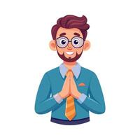 Instructor Clapping Hands for Student Attention vector