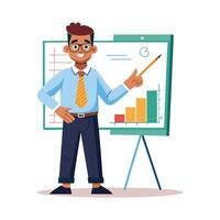 Dynamic Educator Showcasing Ruler for Diagonal Explanations vector