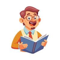 Teacher Engaging Learners with Inspiring Stories vector