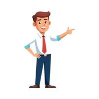 Instructor Engaging Class While Speaking vector