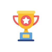 Award Trophy Icon for Recognition vector