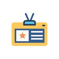 Backstage Pass Icon for Events vector
