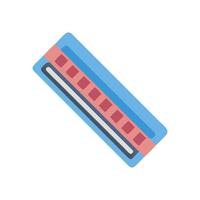 Modern Harmonica Icon for Music vector