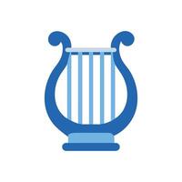 Stylish Lyre Illustration vector