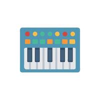Creative MIDI Controller Illustration vector