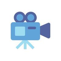 Dynamic Movie Camera Icon for Events vector