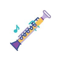 Icon for Oboe Instruments vector