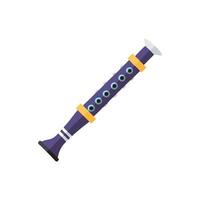 SVG Icon for Oboe Instruments vector