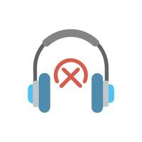 SVG Icon for NoiseCanceling Headphones vector
