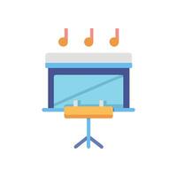 Orchestra Pit Icon for Performances vector