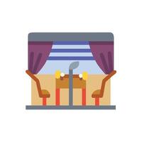 Icon for Orchestra Performance Pits vector