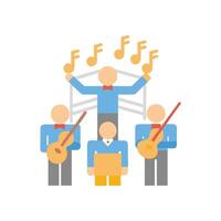 SVG Icon for Orchestra Groups vector