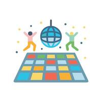 Dance Floor Icon for Parties vector