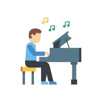 Icon for Pianists in Performance vector