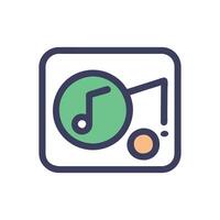 SVG Icon for Pop Music Representation vector