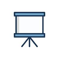 SVG Icon for Projection Screens vector