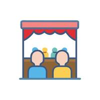 Icon for Puppet Performance Shows vector