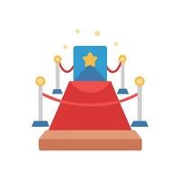 Icon for Red Carpet Events vector