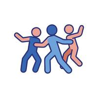 Icon for Salsa Dancing Performances vector