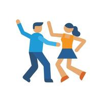Salsa Dancing Icon for Events vector