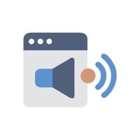 SVG Icon for Sound Design vector