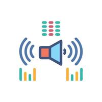 Icon for Sound Design in Music vector