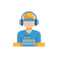 Icon for Audio Engineers vector
