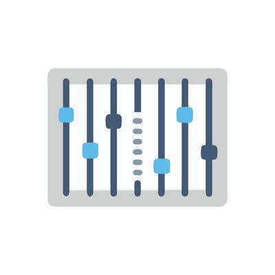 SVG Icon for Sound Equalizers