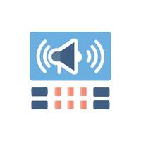SVG Icon for Sound FX Libraries vector