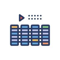 Sound FX Library Icon for Projects vector