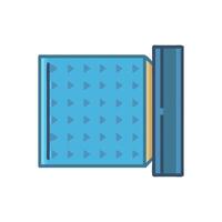 Soundproofing Panel Icon for Studios vector
