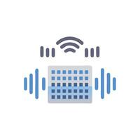 Icon for Sound Wave Equalization vector
