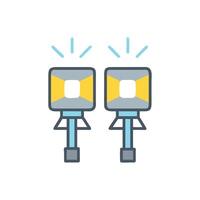 SVG Icon for Strobe Lights vector