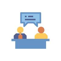 Talk Show Icon for Entertainment vector
