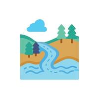 Stylish Leaf Icon for Nature Designs vector