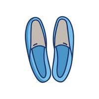 Chic Loafers Icon for Everyday Wear vector