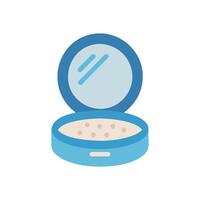 Modern Setting Powder Icon Design vector