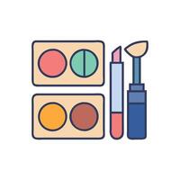 Chic Makeup Tool Kit Icon for Convenience vector