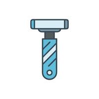 Precision Razor for Grooming Essentials vector