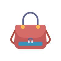 Modern Shoulder Bag for Stylish Accessory vector