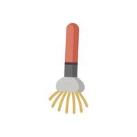 Essential Spoolie Brush for Makeup Application vector