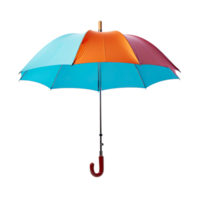 Colorful umbrella isolated on transparent background png