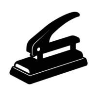 Alternate paper puncher icon for efficient document processing vector