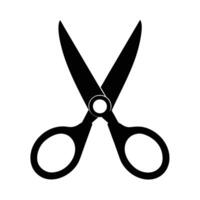 Alternate scissors icon for precise office cutting tasks vector