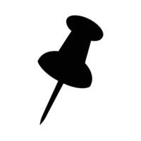 Alternate pushpin icon for quick note-taking and alerts vector