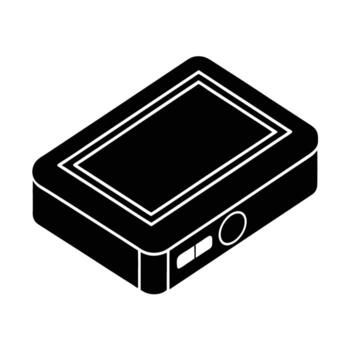 Innovative digital clicker for streamlined slide navigation and control vector