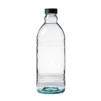 Empty plastic bottle isolated on transparent background png