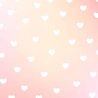 Seamless pattern of simple hearts isolated on pastel background Space for selling products, backdrop, wallpaper, background, text. Vintage style background. illustration. vector