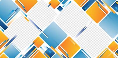 Modern abstract geometrical square shape photos frame background for your design, banner, flyer, covering calendar, web banners, ecommerce signs retail shopping, advertisement business agency elements vector