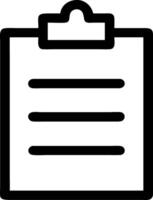 Clean Clipboard Icon vector